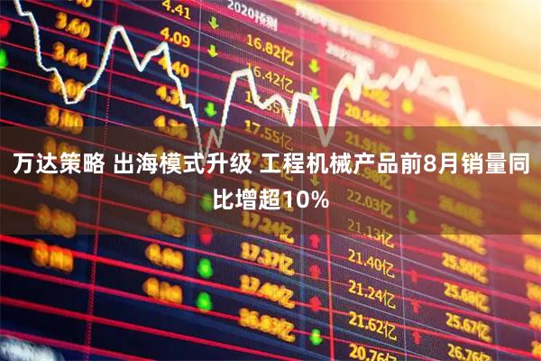 万达策略 出海模式升级 工程机械产品前8月销量同比增超10%